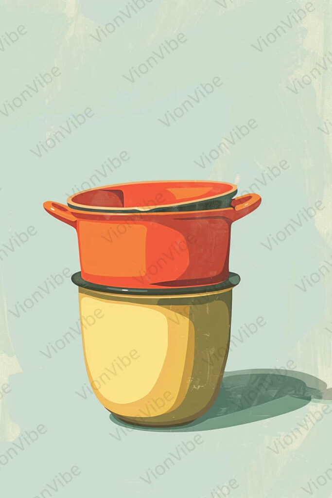 illustration of a pot