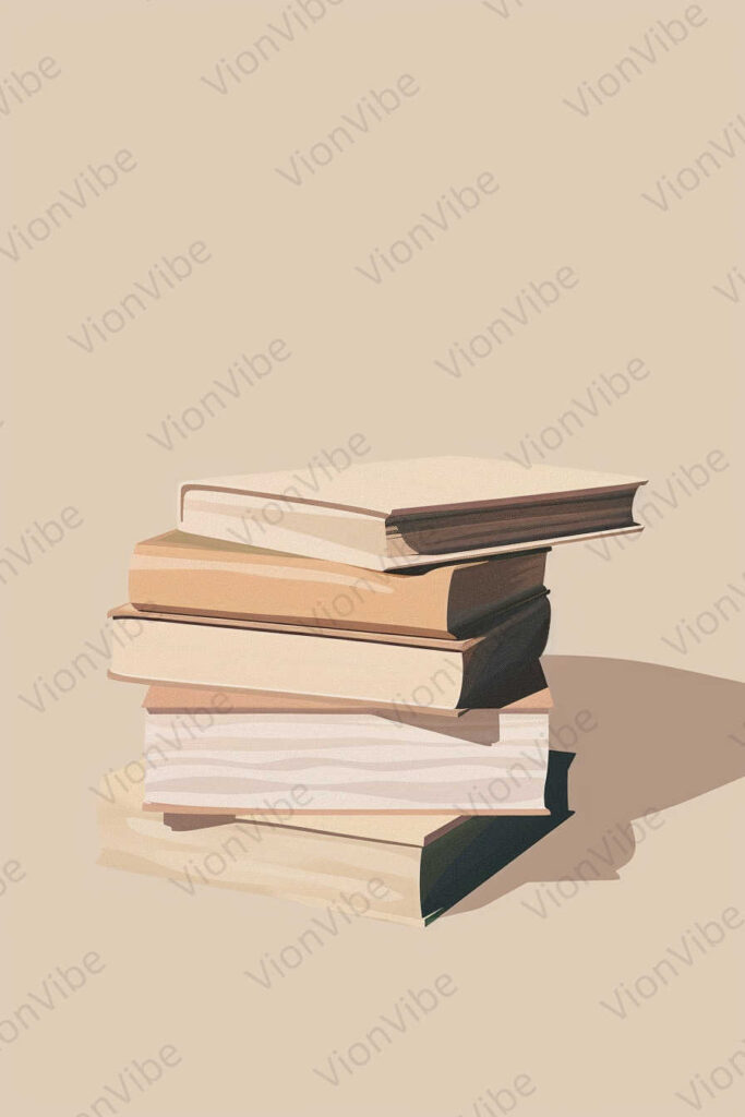 stack of books