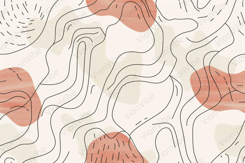 
									seamless pattern with hand drawn