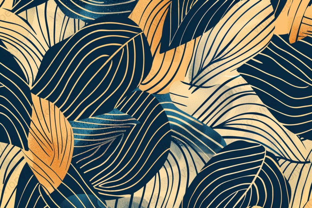 seamless pattern with waves