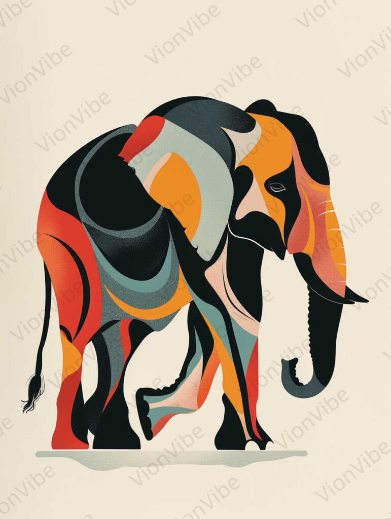 illustration of an elephant