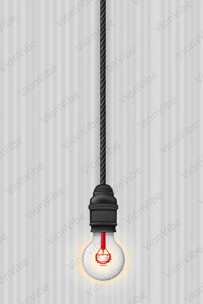 light bulb on the wall