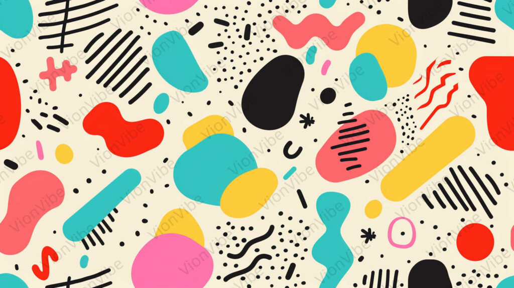 seamless pattern with hearts