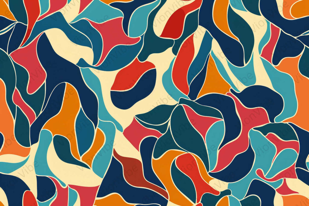 seamless pattern with leaves