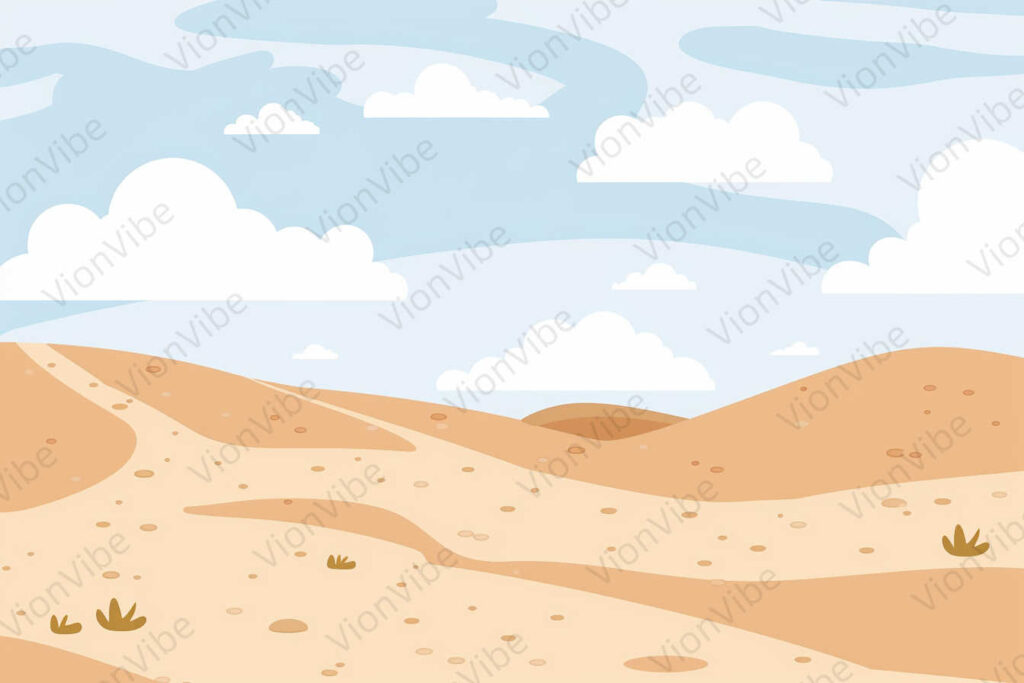 illustration of dunes