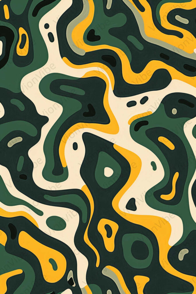 seamless pattern with waves