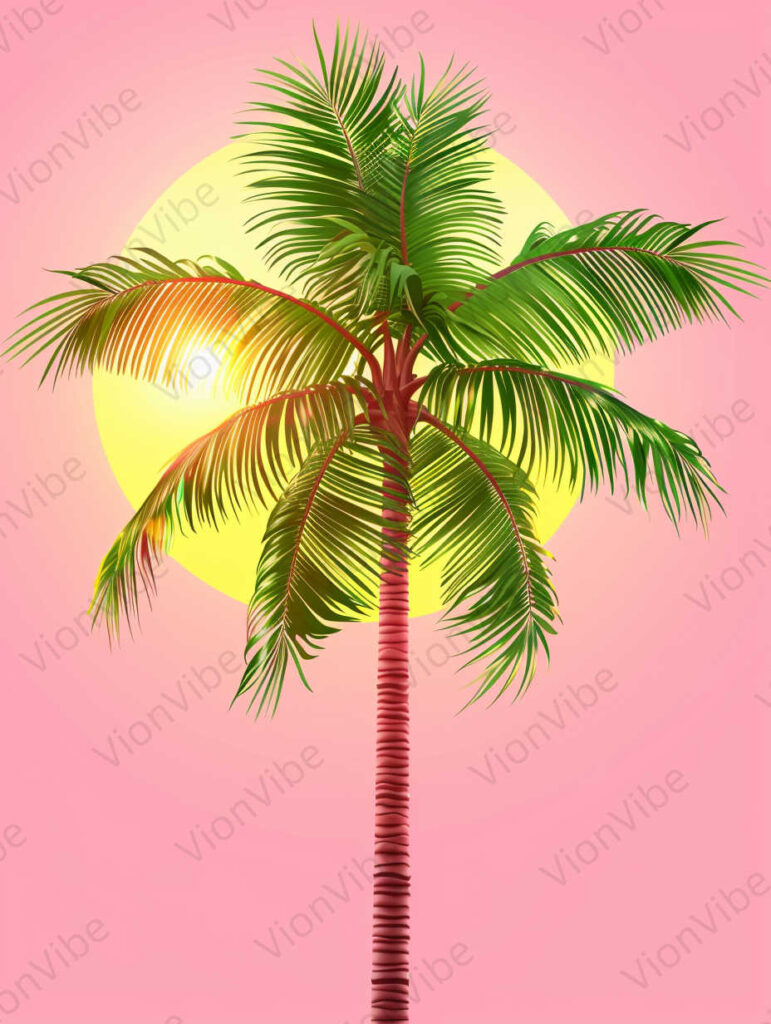 palm tree illustration