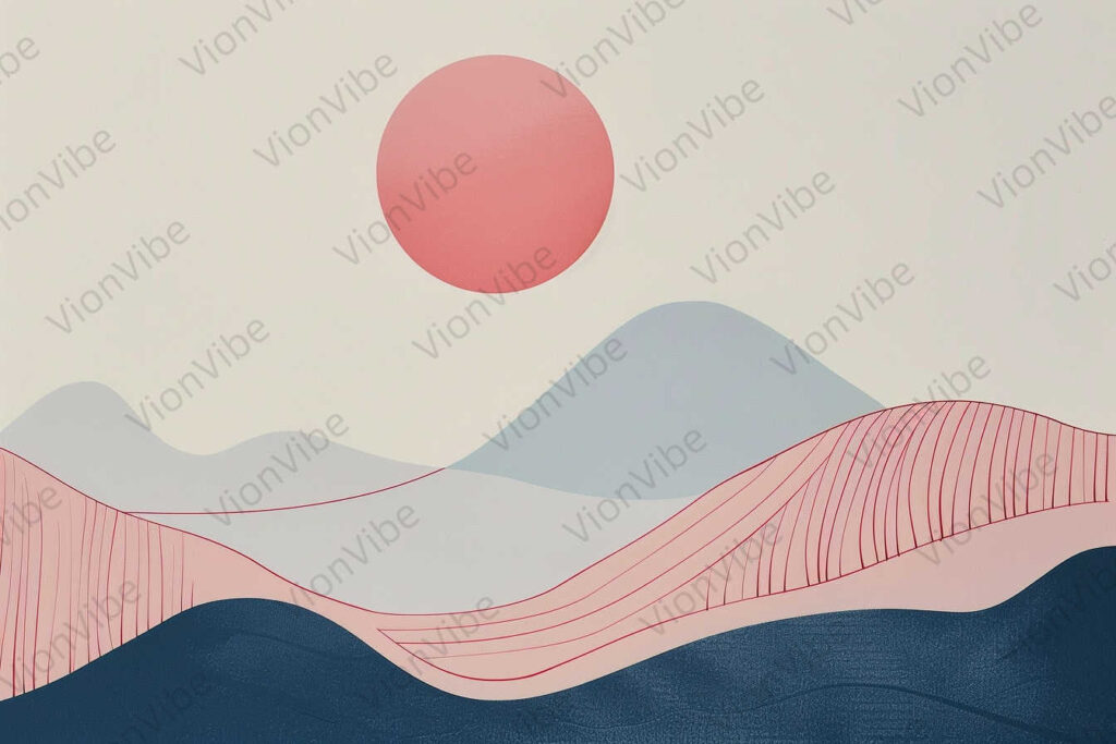 abstract background with waves