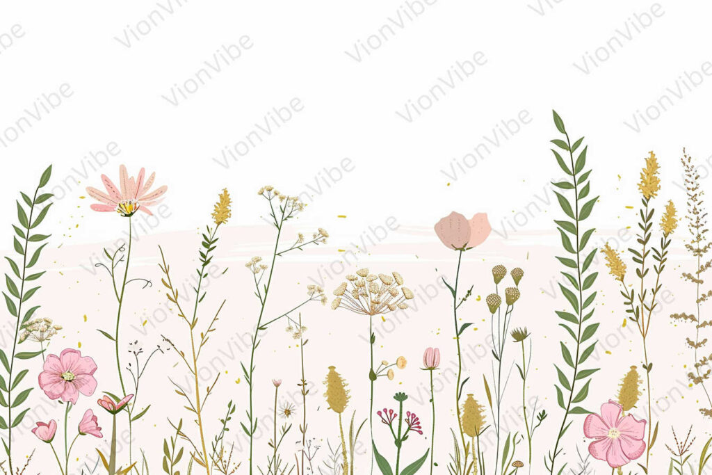 background with flowers