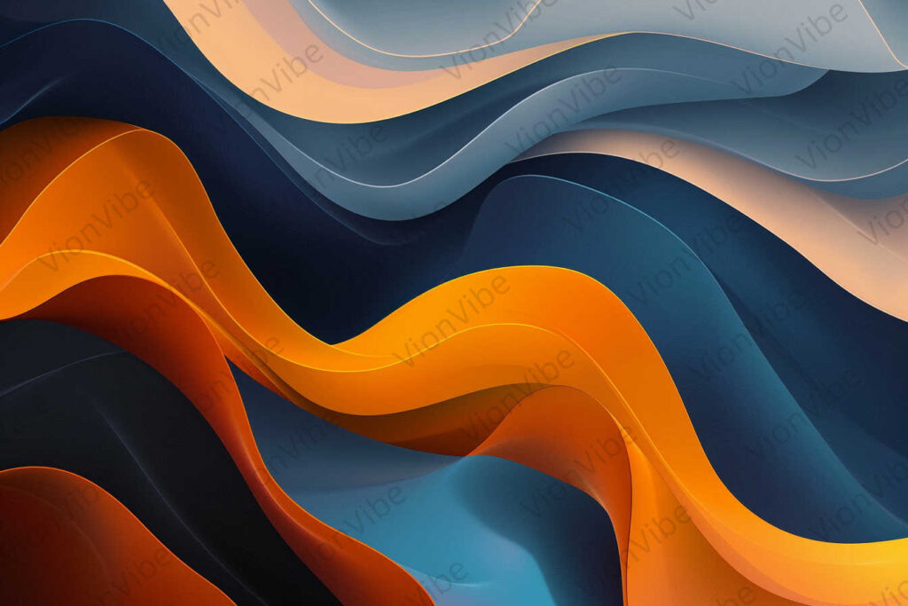 abstract colorful wave background