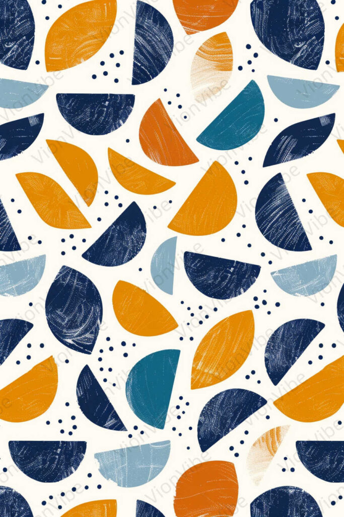 seamless pattern with leaves