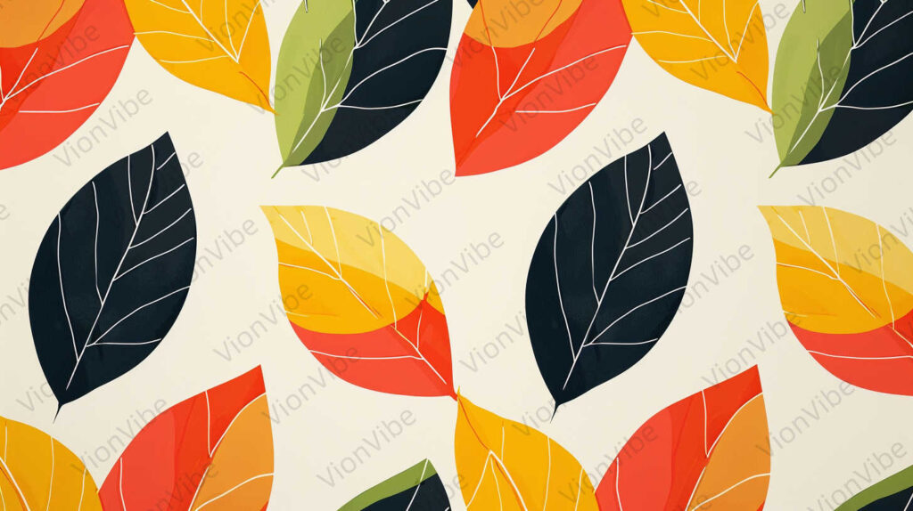 autumn leaves pattern