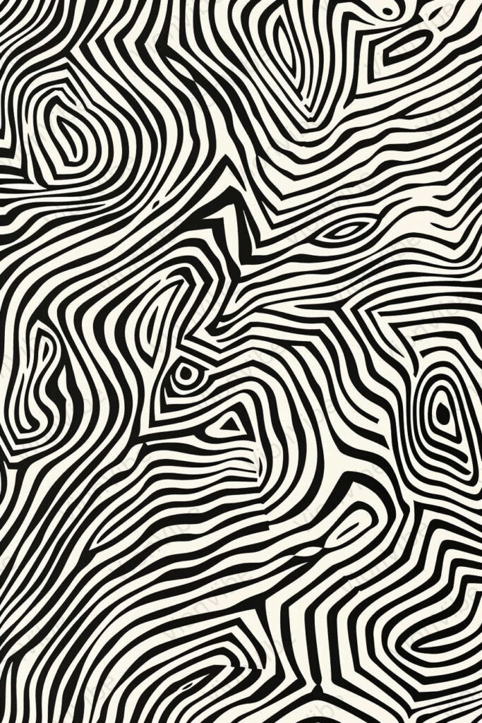 black and white pattern