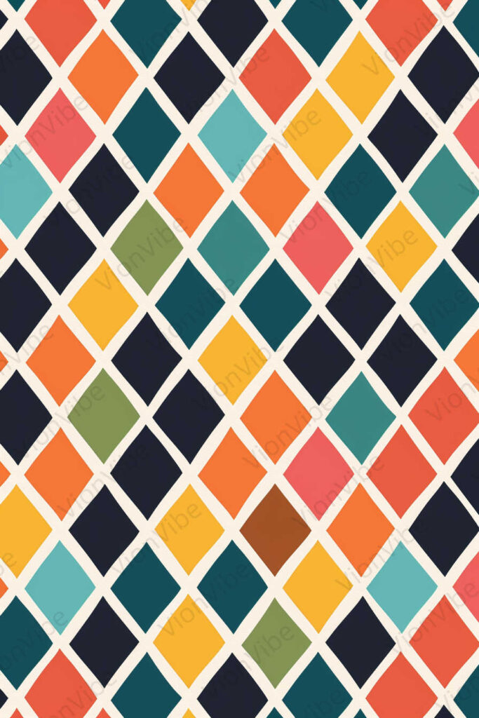 seamless pattern with squares