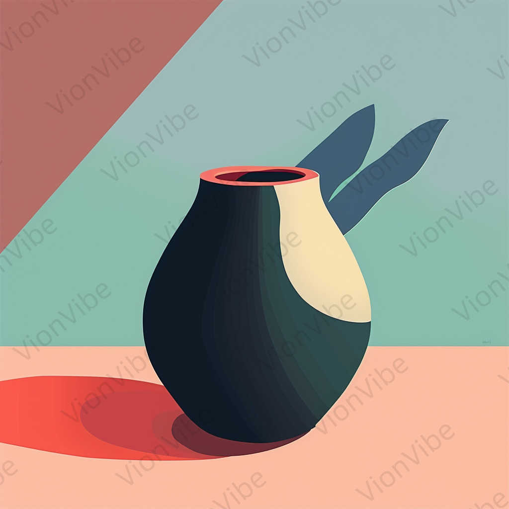 illustration of a vase