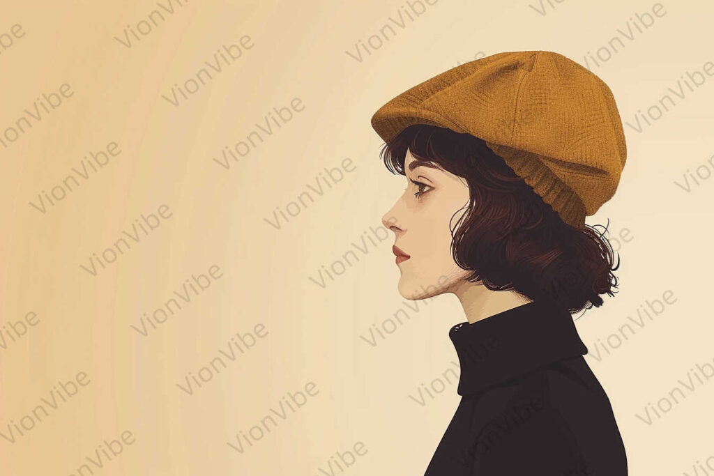 woman in hat