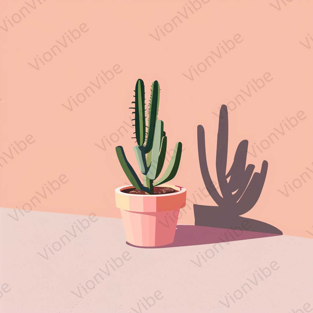 cactus in a pot