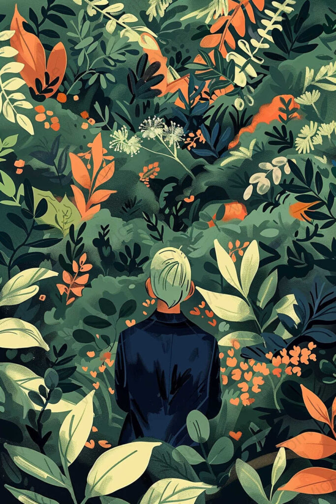 background with flowers