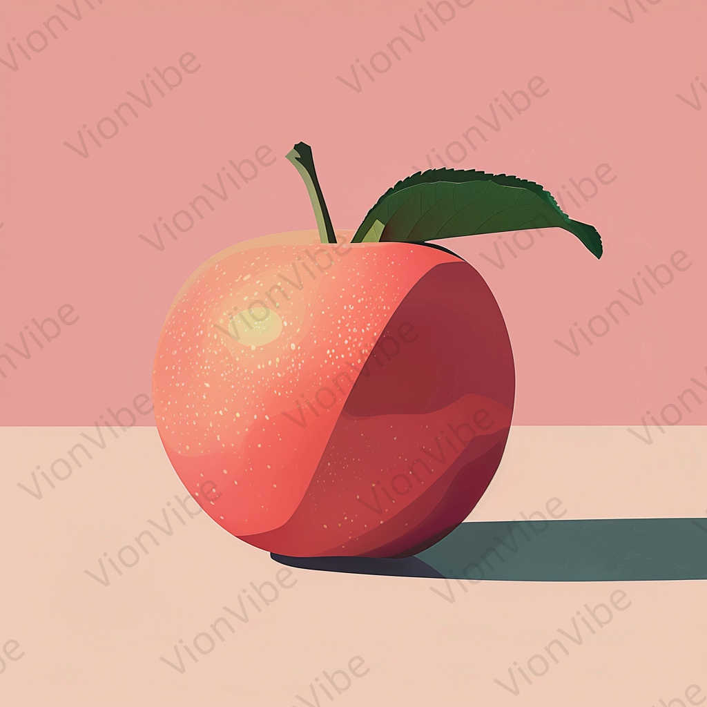 illustration of an apple